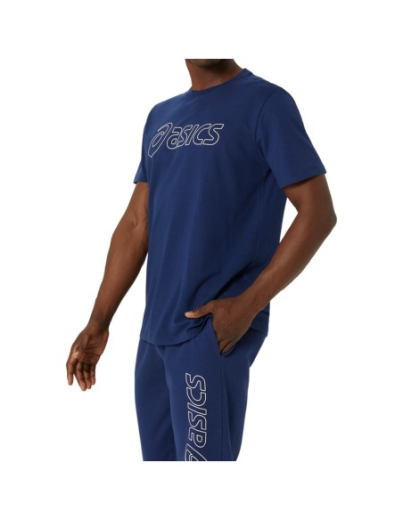 CAMISETA ASICS ASICS LOGO SS TEE 2031E188 402 | Ofertas de pádel